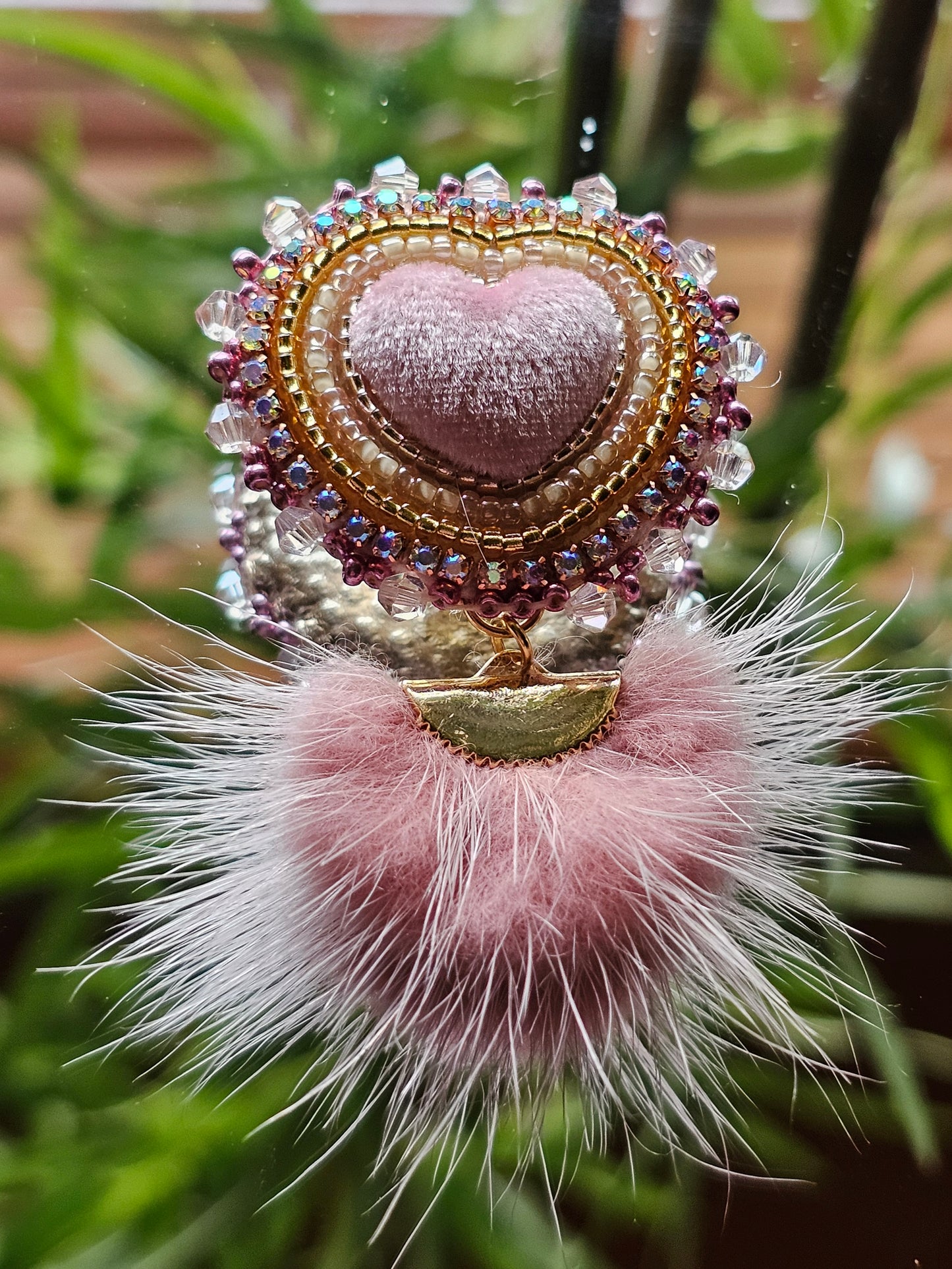 Pink Fur Hearts ð