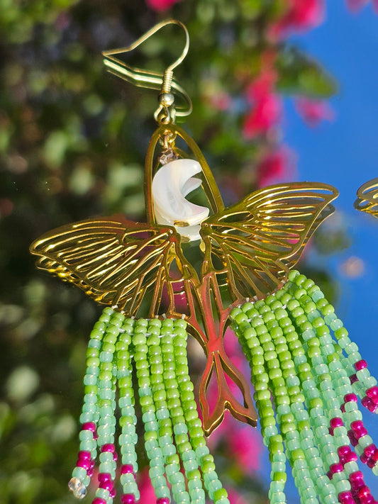 Luna Moth Fringe🌙